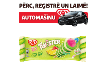 Saldējums TWISTER ananāsu 71g - 1