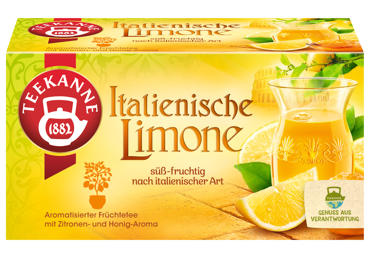 Melnā tēja TEEKANNE citronu 20x2,5g