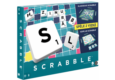 Scrabble latviešu valodā divi vienā 