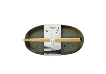 Šķīvis ar irbulīšiem AURORA Asia 24 cm