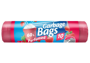 Smaržīgie atkritumu maisi 60L 10gab.