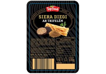 Svaigā siera diegi TOP FOOD ar trifelēm 100g - 2