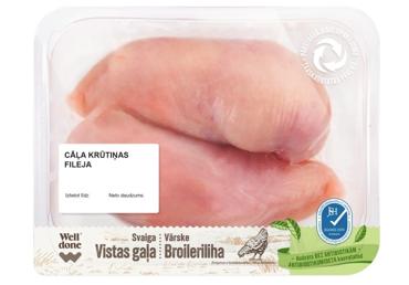 Cāļa krūtiņas fileja bez antibiotikām WELL DONE 500g - 1
