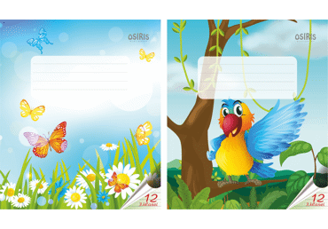 Līniju burtnīca 3.kl. 12l.