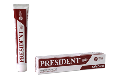 Zobu pasta PRESIDENT ACTIVE 75ml