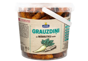 Grauzdiņi Zeltenes mārrutku garša LATVIJAS MAIZNIEKS 300g