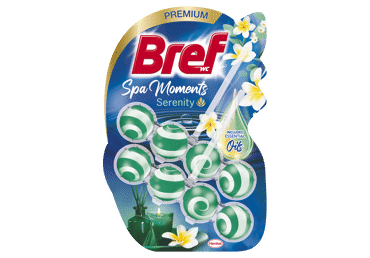 Tualetes bloks BREF Spa Moments 2x50g