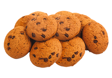 Cepumi auzu mīkstie ar kakao pilieniem sver.