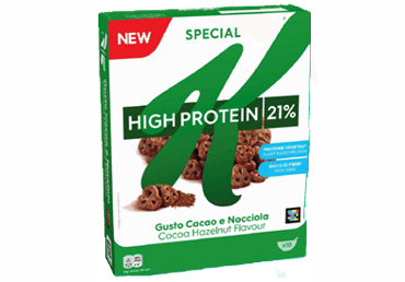 Sausās proteīna brokastis kakao KELLOG'S 320g