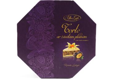 Torte ar žāvētām plūmēm PELLIJA 1kg - 1