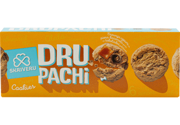 Cepumi Dru Pachi ar karameļu garšu SKRĪVERU 126g - 1
