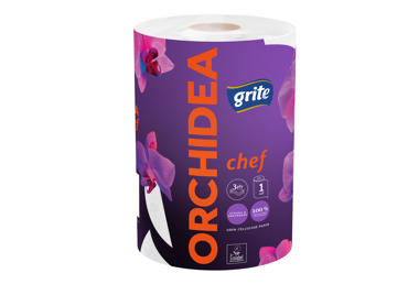 Papīra dvieļi GRITE Orchidea 3k.230lap. - 2