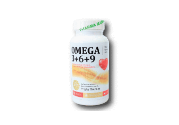 Uztura bagāt.Omega 369 1000mg 30kaps.