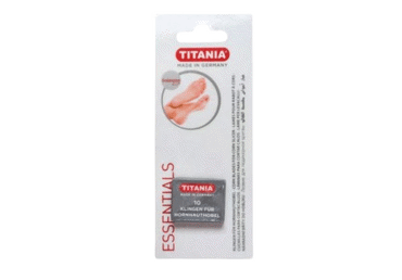 Žiletes varžacu noņemšanai TITANIA 10gb.