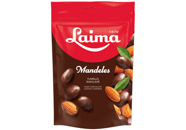 Mandeles tumšajā šokolādē LAIMA 140g