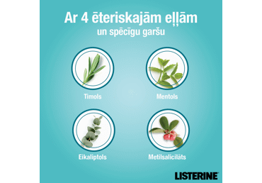 Mutes skalojamais līdzeklis LISTERINE Cool Mint 500ml - 2