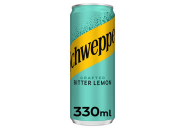 Gāzēts dzēriens-toniks SCHWEPPES Bitter Lemon 0,33L D