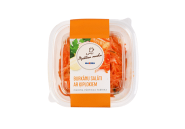 Burkānu salāti ar ķiplokiem MEISTARA MARKA 200g