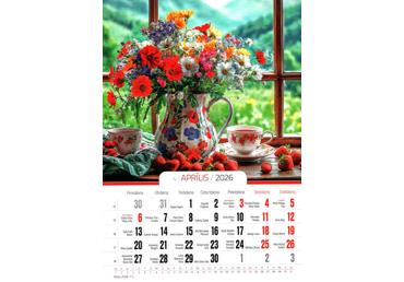 Kalendārs A3 ZIEDI PL - 2