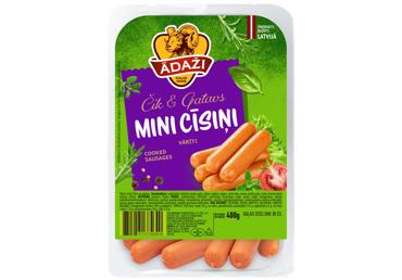 Mini cīsiņi Čik&Gatavs ĀDAŽI 400g