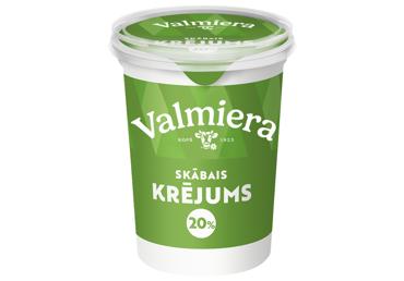 Skābais krējums VALMIERA 20% 450g