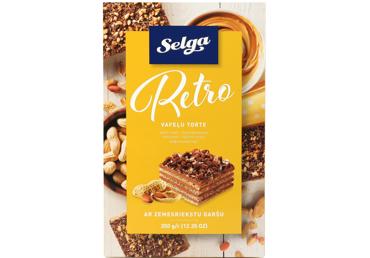 Vafeļu torte Retro SELGA 350g