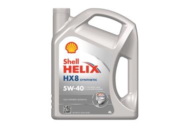 Sintētiskā eļļa SHELL HX8 5W40 4L
