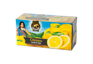 Melnā tēja MOŽUMS citronu 20x1.5g