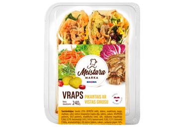 Vraps pikantais ar vistas girosu MEISTARA MARKA 240g - 1