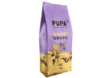 Kafijas pupiņas PUPA Sweet Brazil 1kg