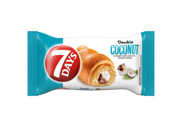 Kruasāns 7DAYS DOUBLE kokosriekstu-kakao 60g