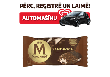 Saldējums Almond Sandwich MAGNUM 90g - 1