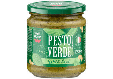 Zaļais pesto WELL DONE 190g