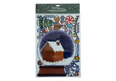 Ziemassvētku uzlīmju komplekts