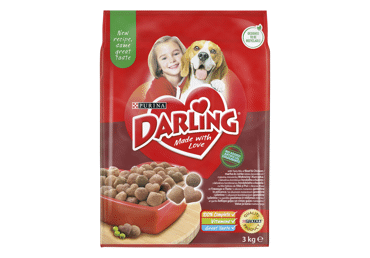 Sausā suņu barība DARLING (liellopu) 3kg