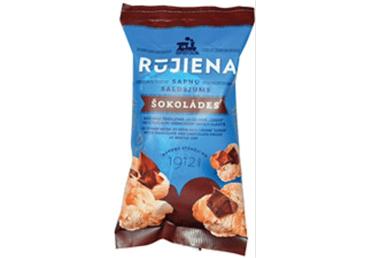 Saldējums RŪJIENA šokolādes vafeļu glāzītē 75g