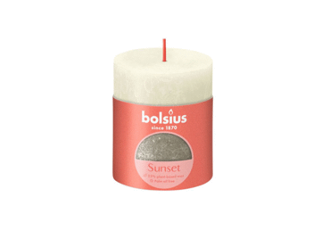 Cilindrsvece SUNSET SOFT PEARL 7x7x8cm