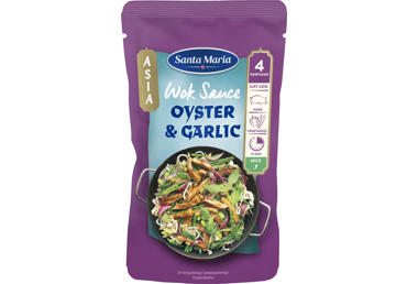 Austeru-ķiploku Wok mērce SANTA MARIA 150g