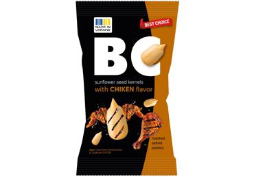 Saulespuķu sēklas BC ar vistas garšu 80g
