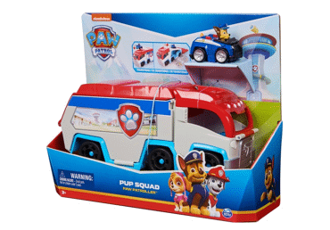Rotaļu transportlīd.PAW PATROL Pup Squad