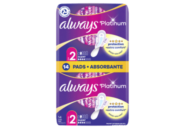 Higiēniskās paketes ALWAYS Platinum Ultra Super DUO 14gb - 1