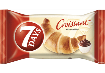Kruasāns 7DAYS ar kakao krēmu 60g