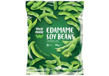 Saldētas sojas pupiņas WELL DONE 400g