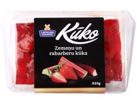 Zemeņu un rabarberu kūka KŪKO 320g