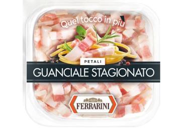 Cūkgaļa Guancale Stagionato FERRARINI 100g