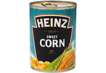 Konservēta saldā kukurūza HEINZ 400g