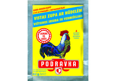 Vistas zupa PODRAVKA ar nūdelēm 62g