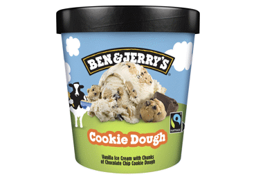 Saldējums BEN&JERRY'S ar cepumu 406g