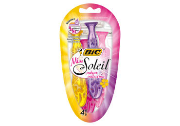 Vienr.skuv. BIC MISS SOLEIL COLOUR 4gab.