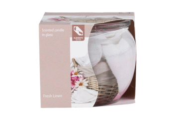 Aromātiska svece glāzē ELEMENTS 3dizaini 7x6cm - 2